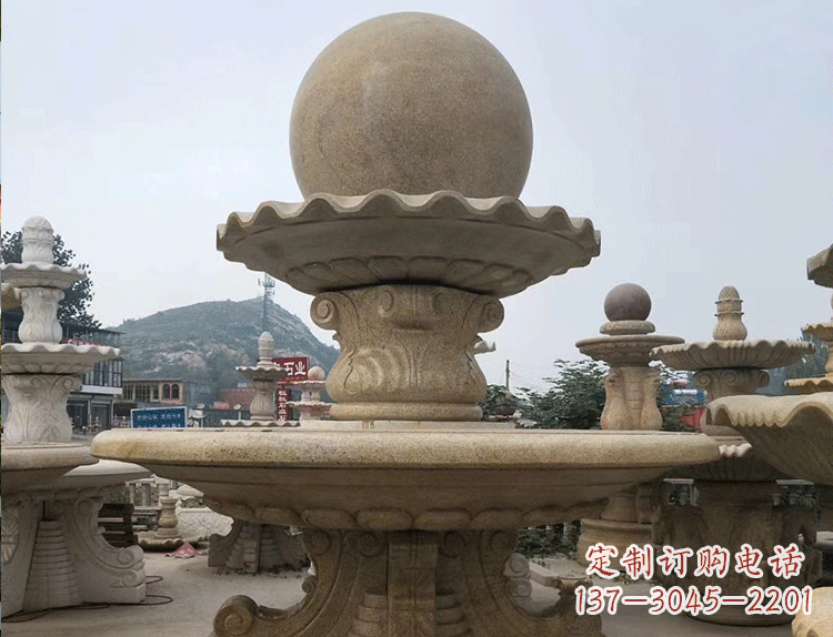 山东玉石喷泉