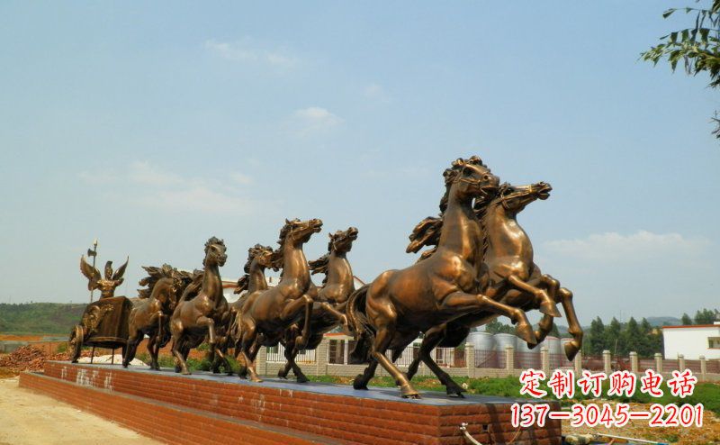 山东阿波罗·战车·铜雕