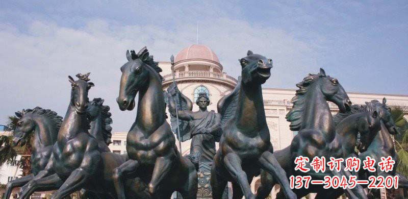 山东阿波罗——精致的战车铜雕