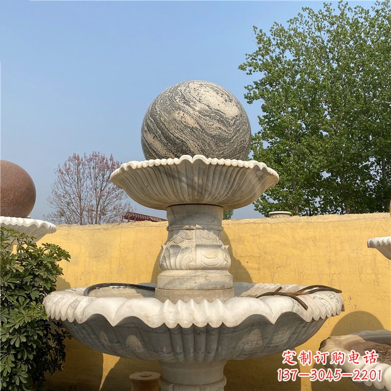 山东瀑布景观白龙石喷泉雕塑