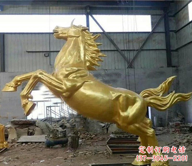 山东精致马铜雕塑