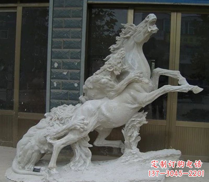 山东奔马石雕