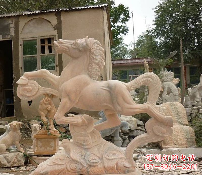山东石雕大象