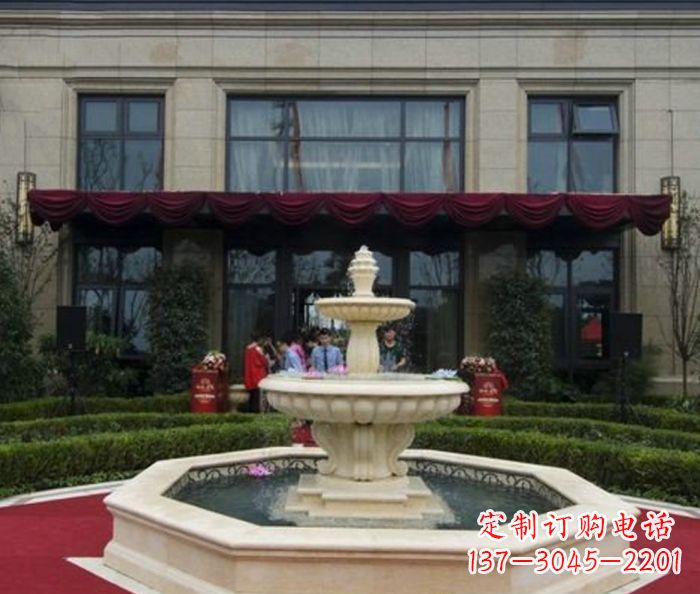 山东欧式喷泉石雕精美雕刻,美景美景