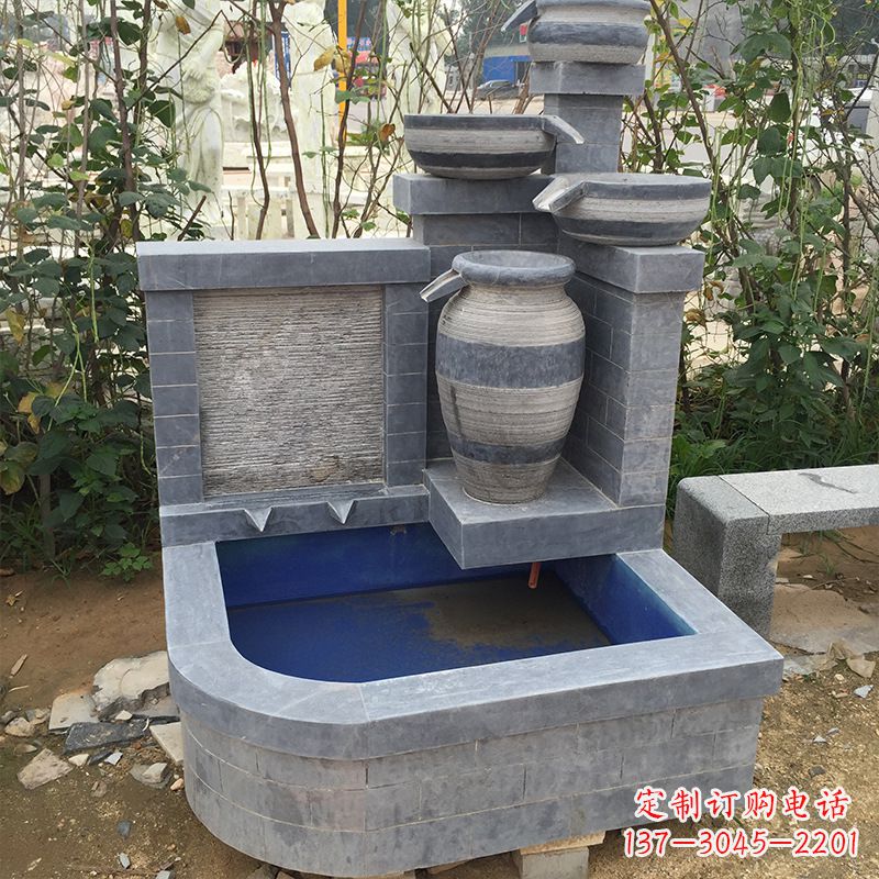 山东别墅喷泉 石雕喷泉