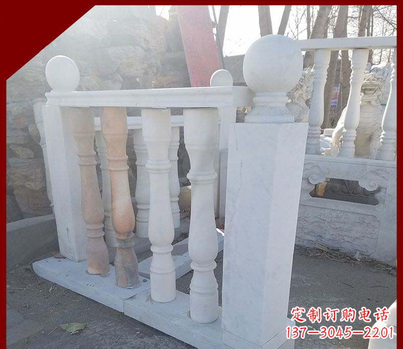 山东别墅石雕栏杆
