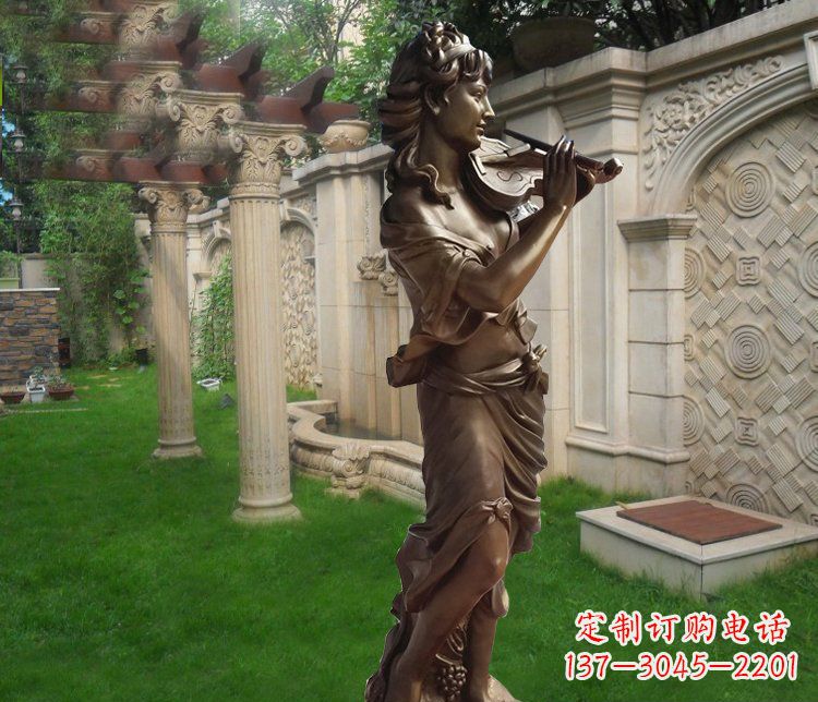山东玻璃钢女人雕塑