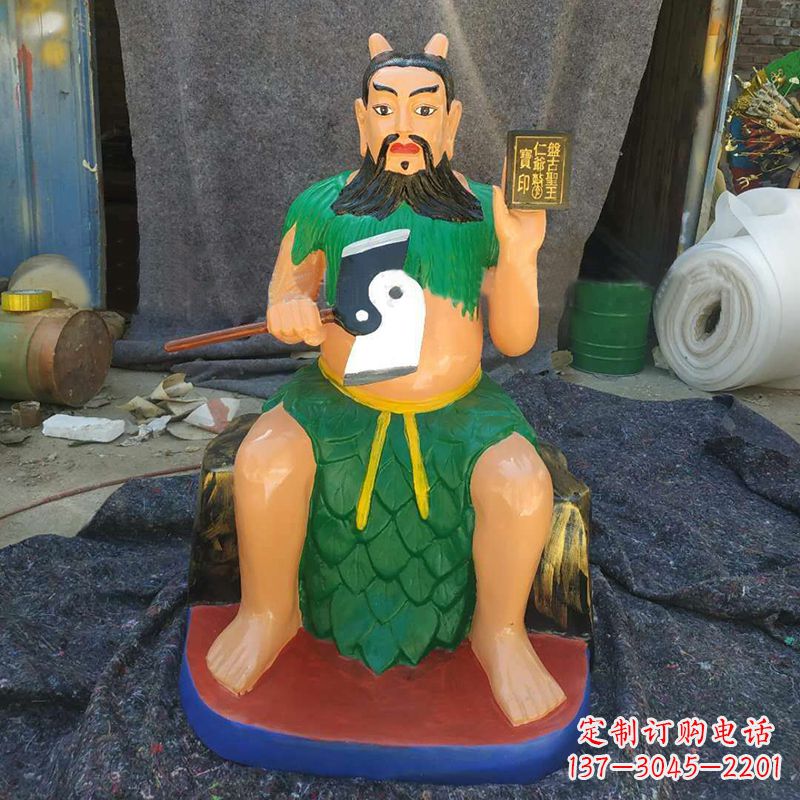 山东神农雕像的艺术之美