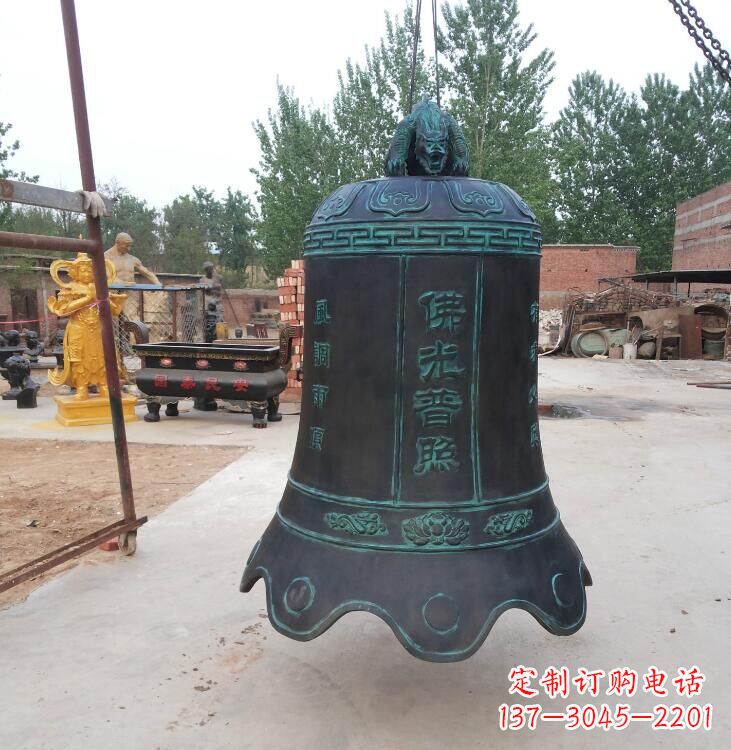 山东玻璃钢仿铜钟