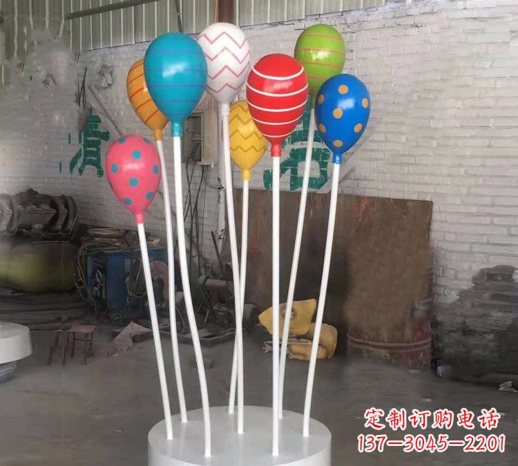 山东玻璃钢仿真气球雕塑——精美绝伦