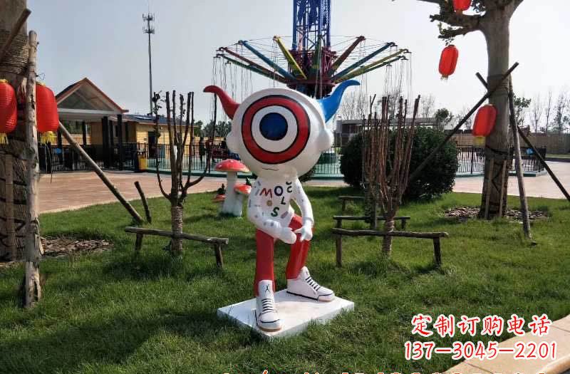 山东玻璃钢卡通机器人——雕塑艺术的新灵感