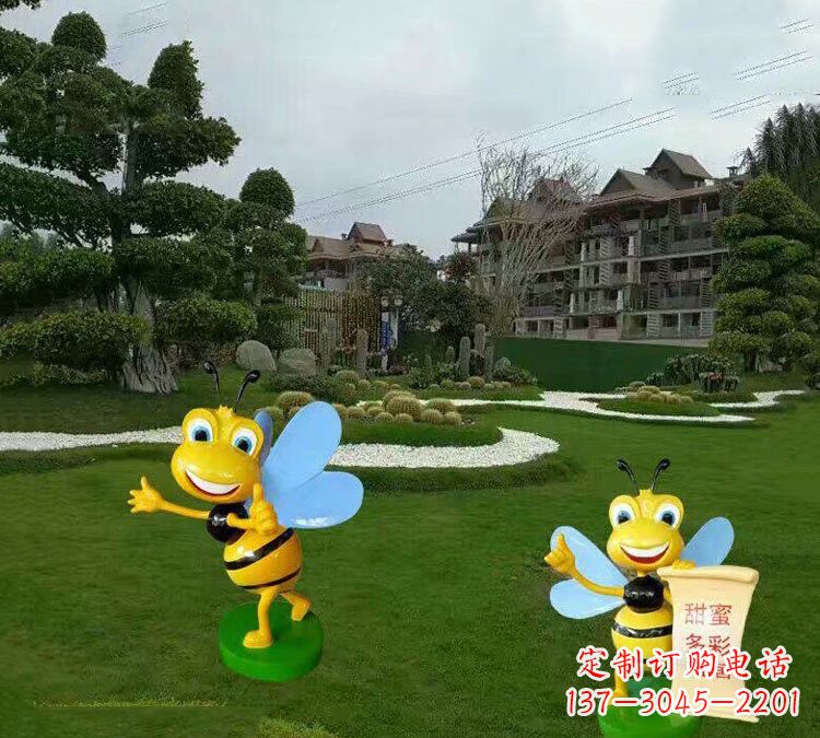 山东玻璃钢卡通小蜜蜂