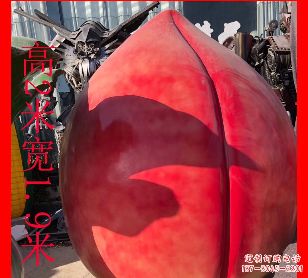 山东玻璃钢水果雕塑——给你一个美好的景观