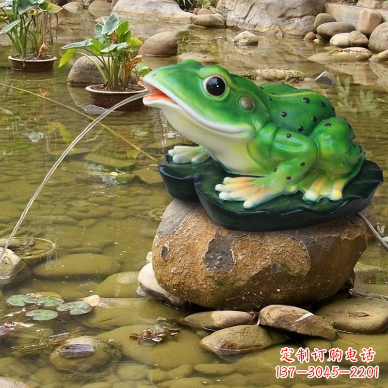 山东玻璃钢青蛙雕塑——艺术与自然的完美结合
