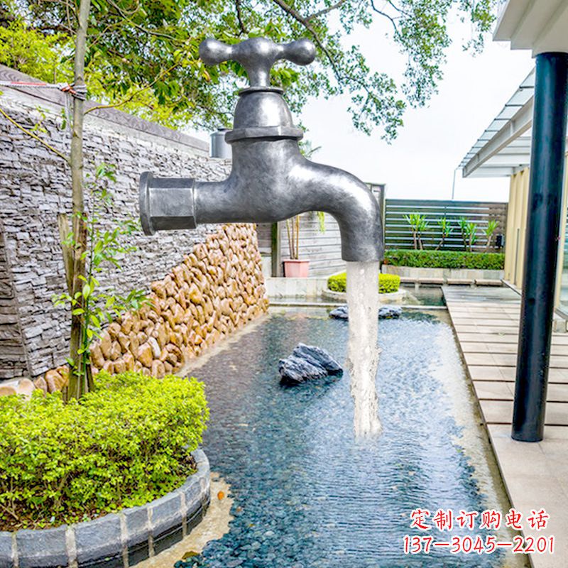 山东玻璃钢水龙头喷泉