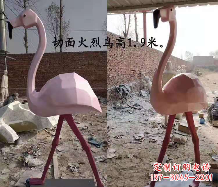 山东玻璃钢仙鹤雕塑——灵动的艺术美学