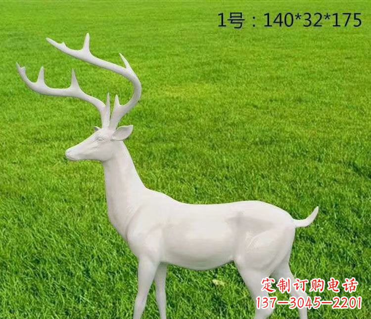 山东玻璃钢小鹿 动物雕塑