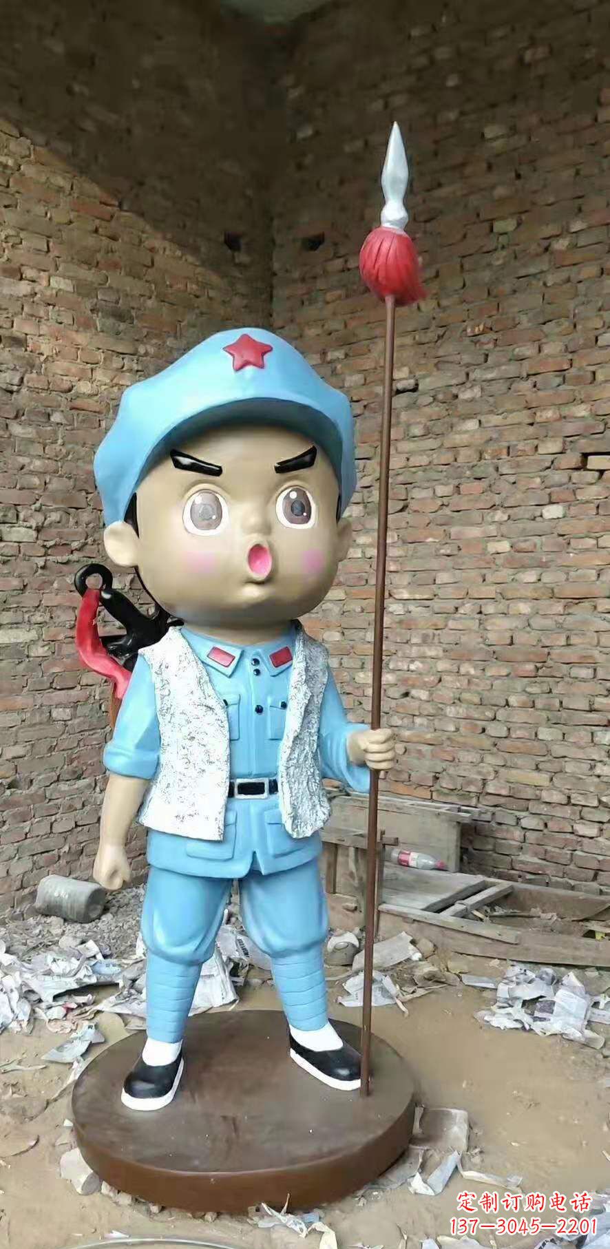 山东红军雕塑弘扬伟大革命精神