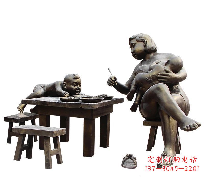 山东母爱雕塑儿童公园中的精美雕塑