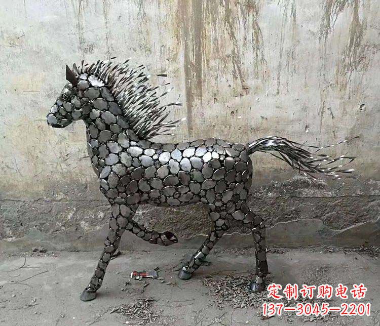 山东不锈钢奔马雕塑艺术与自由的象征