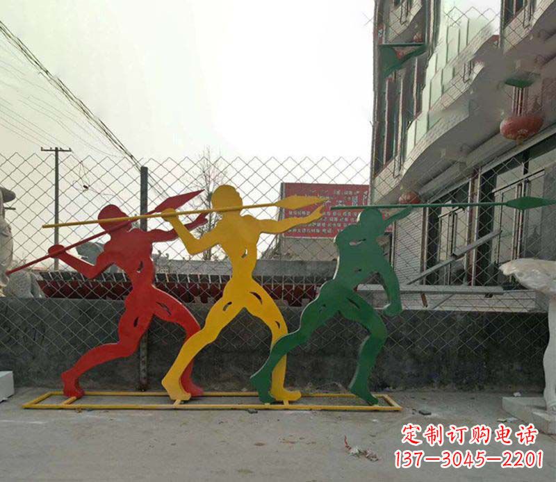 山东不锈钢标枪雕塑一种新兴的艺术形式