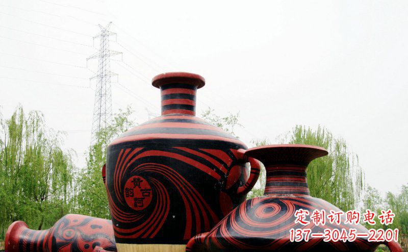 山东不锈钢彩色花盆雕塑让空间更加精致