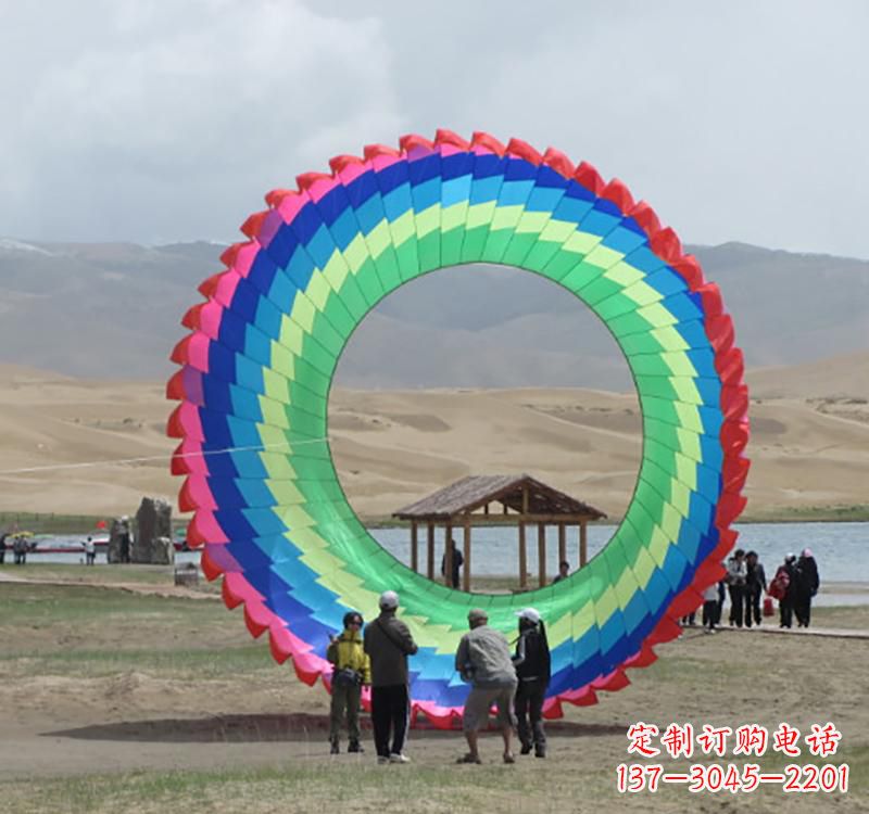 山东不锈钢彩色圆环雕塑——精致的艺术瑰宝