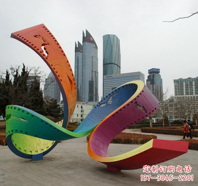 山东精美的不锈钢城市景观雕塑