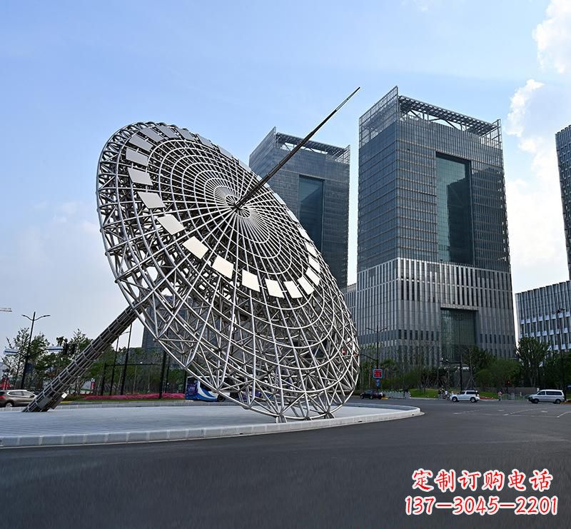 山东不锈钢城市璀璨的摩天轮雕塑