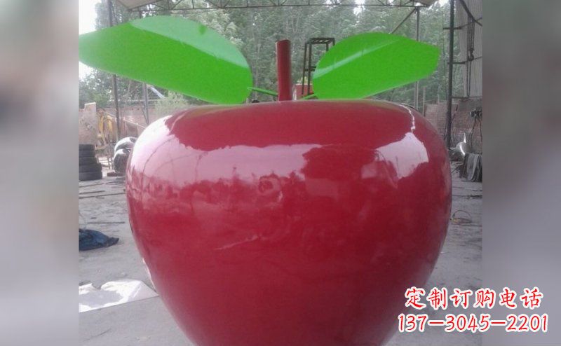 山东不锈钢城市苹果景观