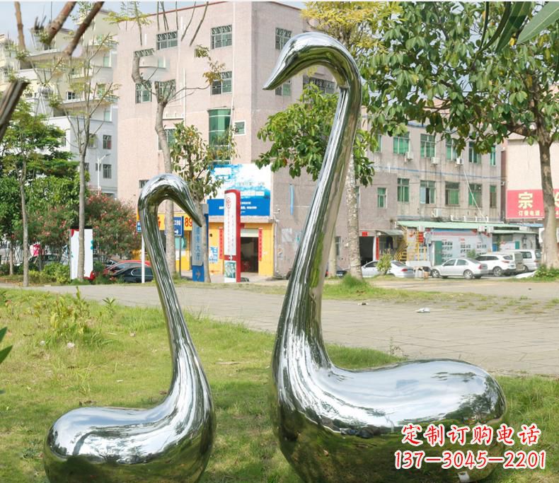 山东不锈钢动物雕塑