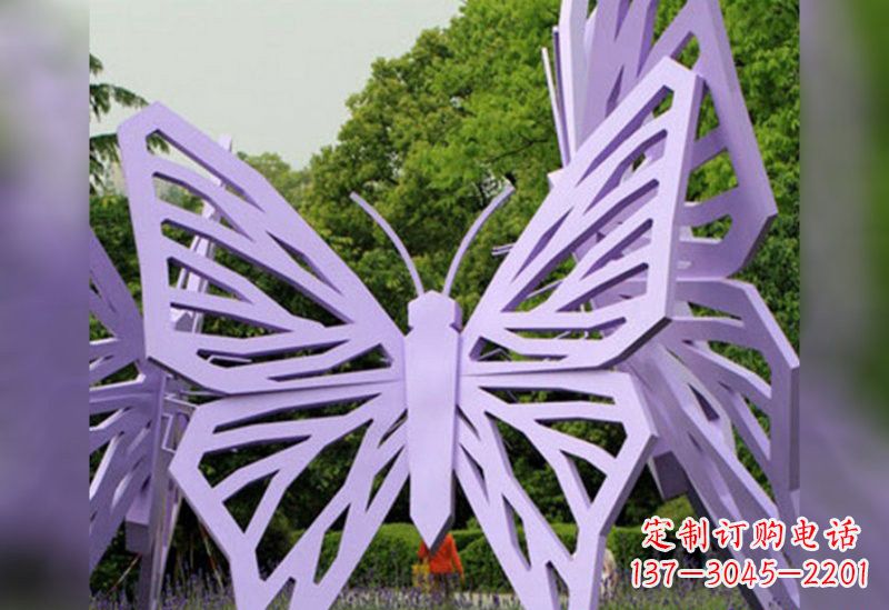 山东不锈钢蝴蝶雕塑美丽永恒