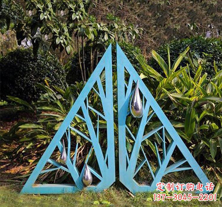 山东不锈钢树枝雕塑
