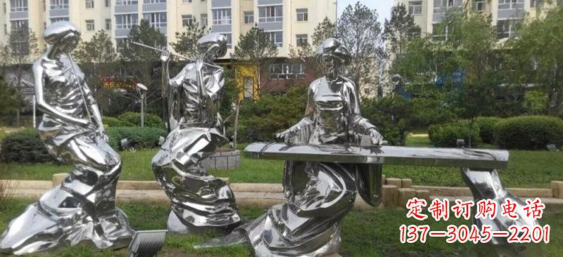 山东精致的不锈钢美女雕塑