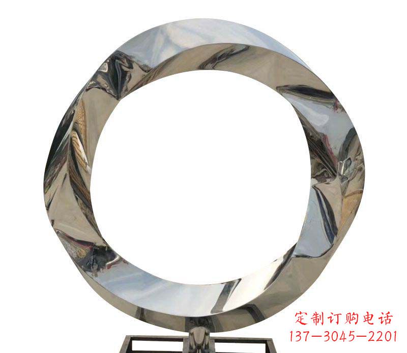 山东不锈钢抽象圆环