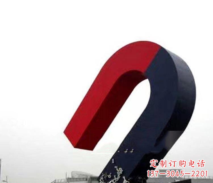 山东不锈钢磁铁广场雕塑