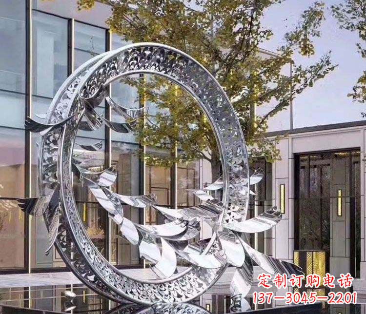 山东大雁雕塑象征着永恒的美丽