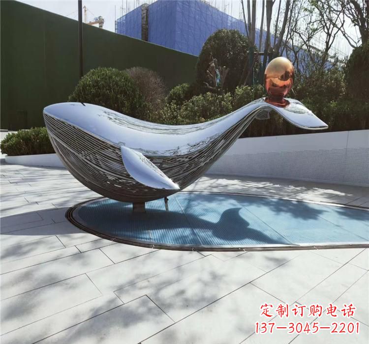 山东不锈钢海豚雕塑艺术与科技的完美结合