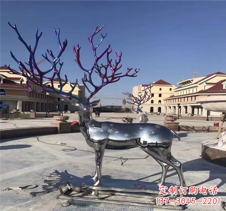 山东不锈钢动物雕塑精美绝伦