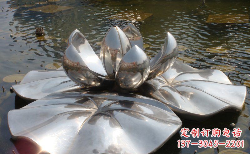 山东不锈钢锻造莲花雕塑