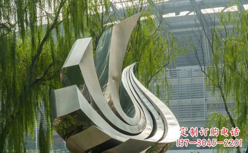 山东不锈钢鸽子雕塑
