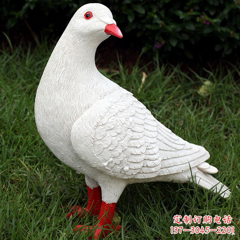 山东不锈钢鸽子雕塑