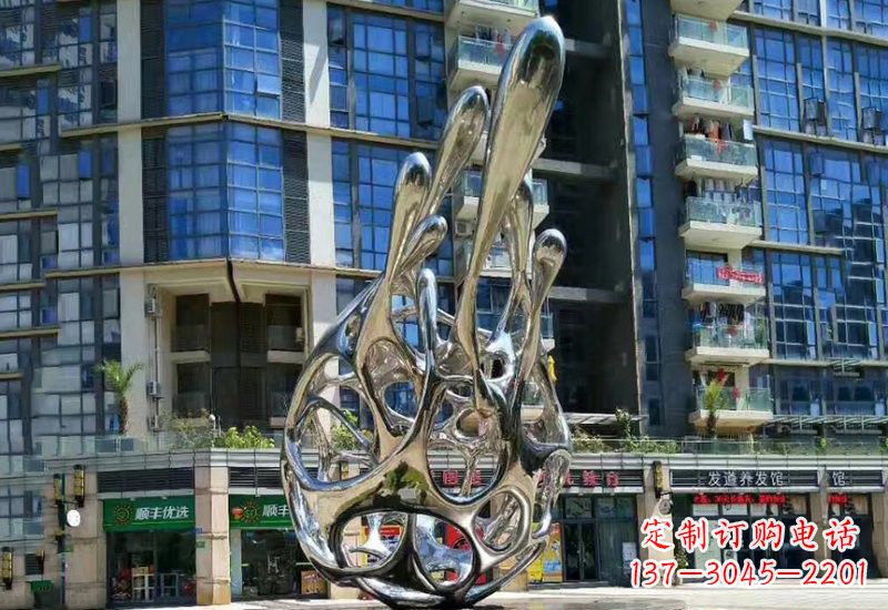 山东不锈钢龙雕塑——象征着力量与灵气