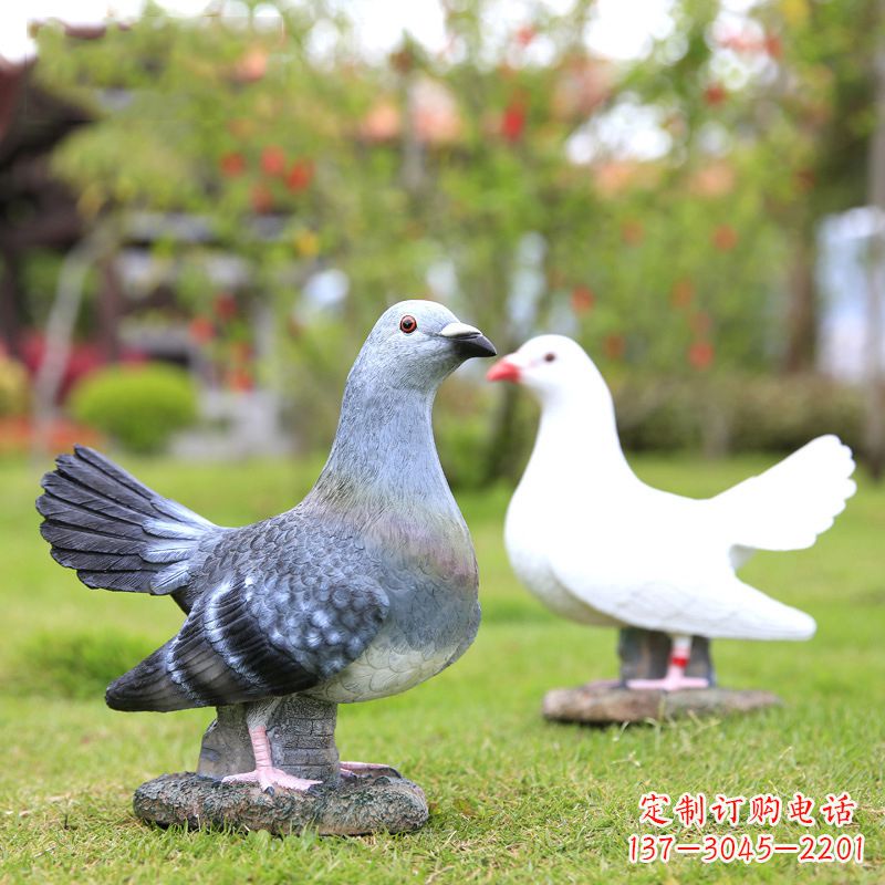 山东和平鸽雕塑——象征着永恒的和平