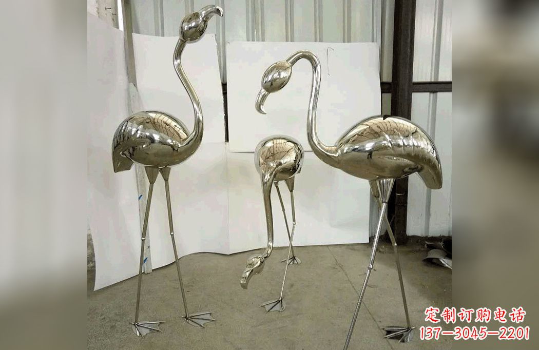 山东不锈钢火烈鸟——雕塑之美