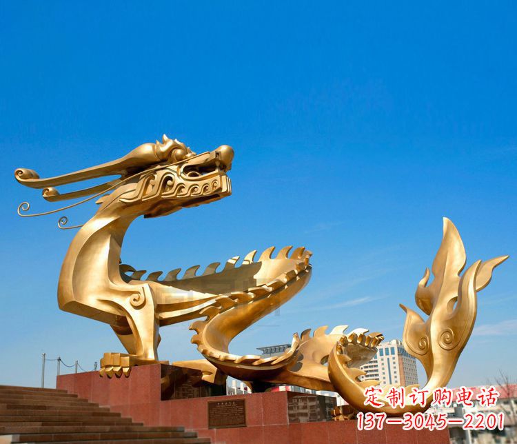 山东不锈钢金龙——雕塑之美