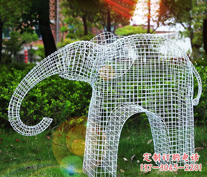 山东不锈钢大象雕塑给城市带来美丽的艺术
