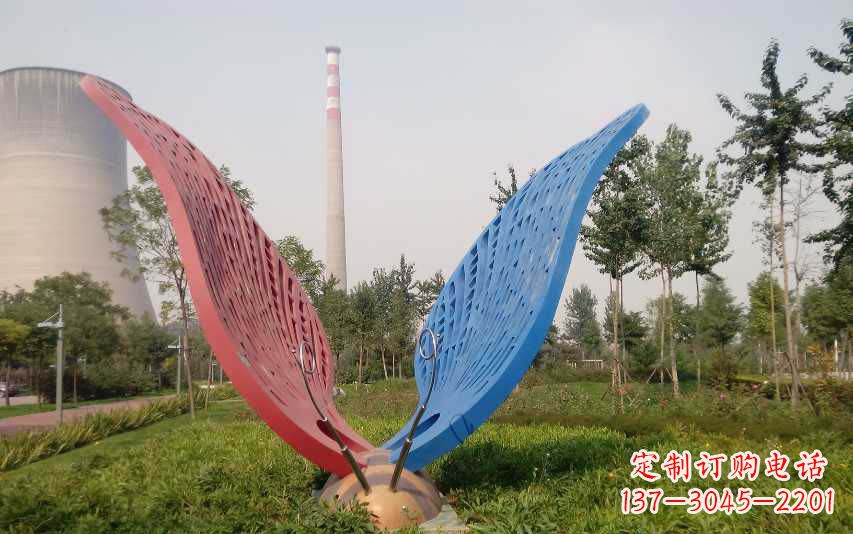 山东不锈钢镂空七星瓢虫雕塑