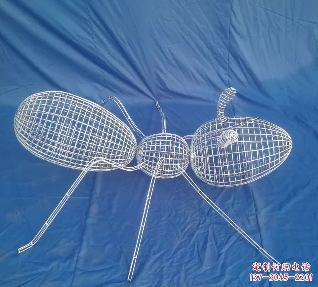 山东蚂蚁镂空雕塑精致的艺术精品