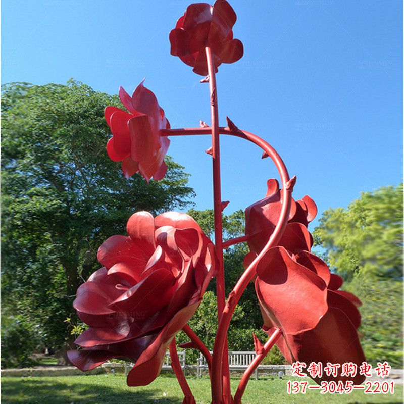 山东玫瑰雕塑艺术的精美表达